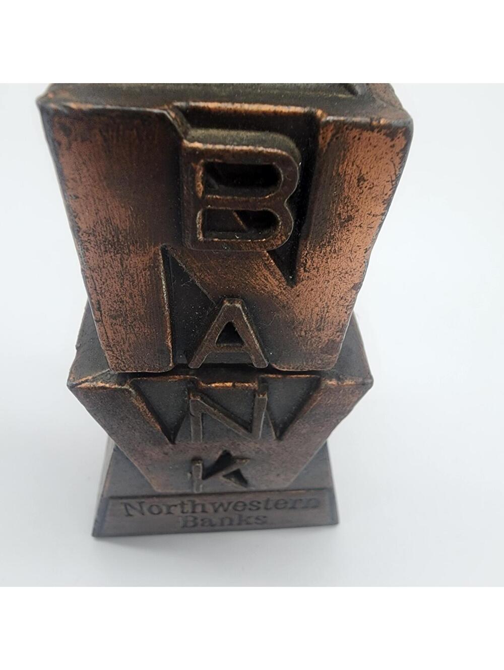Northwestern Banks Weatherball Code Promotional Desk Trophy Award - Picture 5 of 10